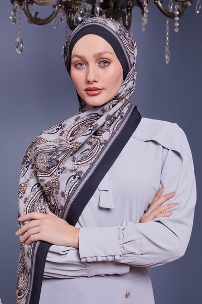 Levidor Антрацит М'який етнічний візерунок Королівський шаль