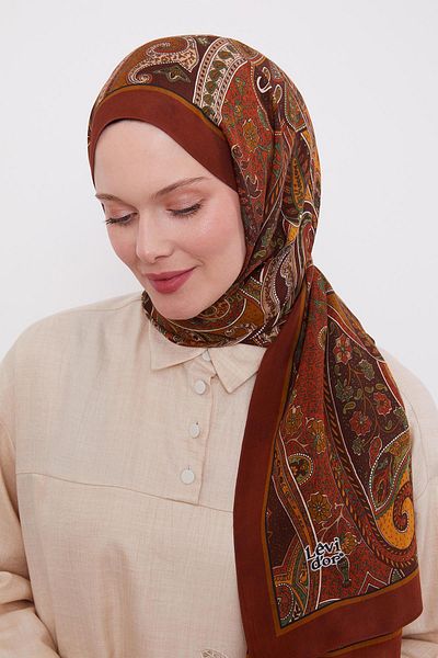 Levidor Tile Ethnic Pattern Royal Shawl