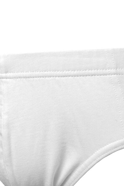 Kom Ανδρικό λευκό βασικό εσώρουχο Paul, 100% βαμβάκι, 2 τεμάχια