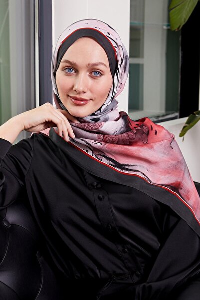 Levidor Pomegranate Flower Marbled Pattern Royal Shawl