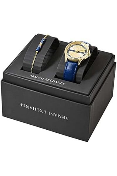 Armani Exchange Men's Three-Hand Recycled Stainless Steel Watch 42mm