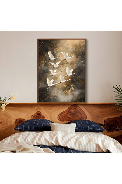 woodhomeworks Tek Bohem Tablo Salon Ofis Dekor Ttk