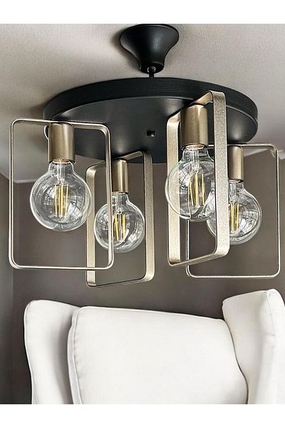 ONUR AVİZE Modern, Simple, Stylish and Sport Zen 4-Piece Lighting Product