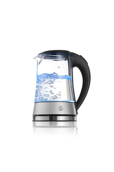 ALSAIF Electric Glass Kettle, 2200w, Glass