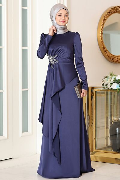 Modarafta Stylish Hijab Evening Dress