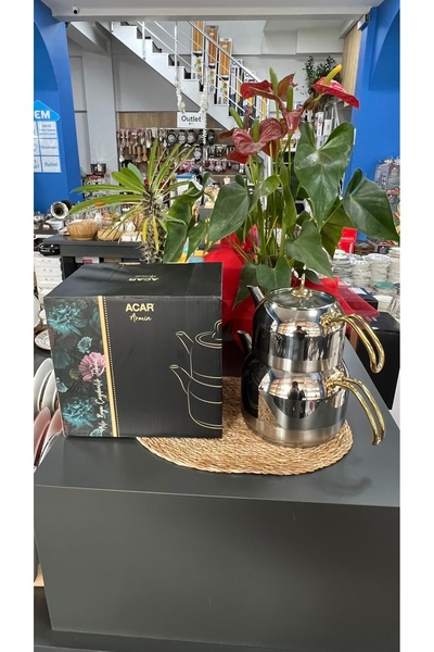 ACAR ARMİN GOLD DELUX AİLE BOY ÇAYDANLIK TAKIMI