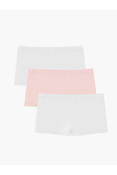 LC Waikiki New Season Basic Girl's Boxer 3-Piece - S50051Z4