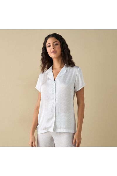 FAV All-Over Polka Dot Print Shirt and Pyjama Set