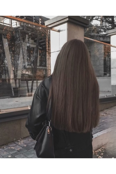 AKOLİFE 3 Parça Kahverengi Düz Çıtçıtlı Takma Saç Postiş Yarımay - Isıya Daya...