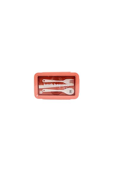 the midi 1000ml Kakaron Lunch Box with Cutlery - Divided for Healthy Food Storage - 2 set