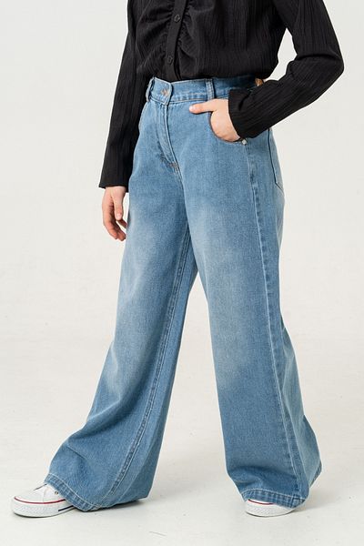 GİYİCEM TEKSTİL Girl's Baggy Jeans Trousers 2205