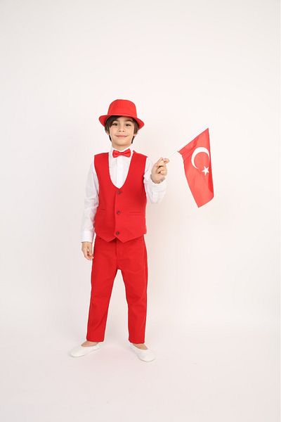Dıgıl Kids Boy's Lower-Top Suits 23 April 29 April 10 April 19 April Display Clothes