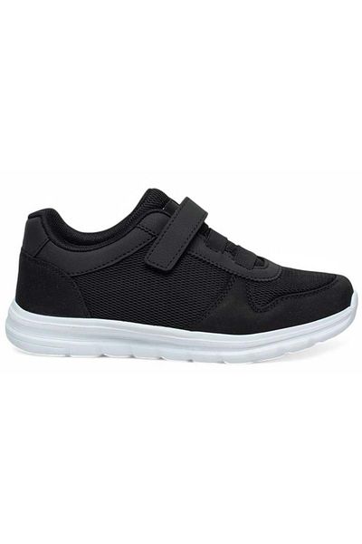 Kocamanlar Ayakkabı Black Sea 616 Velcro Orthopedic Unisex Sports Shoes Black-White