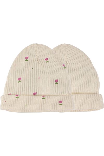 İDİL BABY Idil Baby Baby Girl 2-Pack Hat