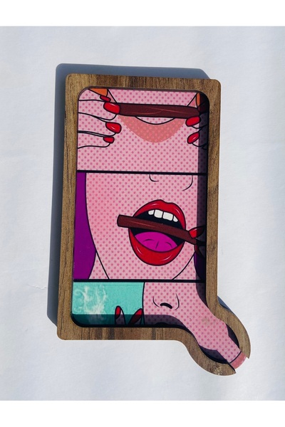 Chase Womm ahşap tütün tepsi