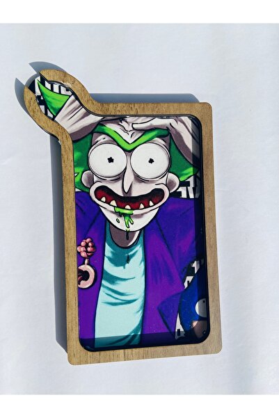 Chase Joker Rick Ahşap Tütün Tepsi