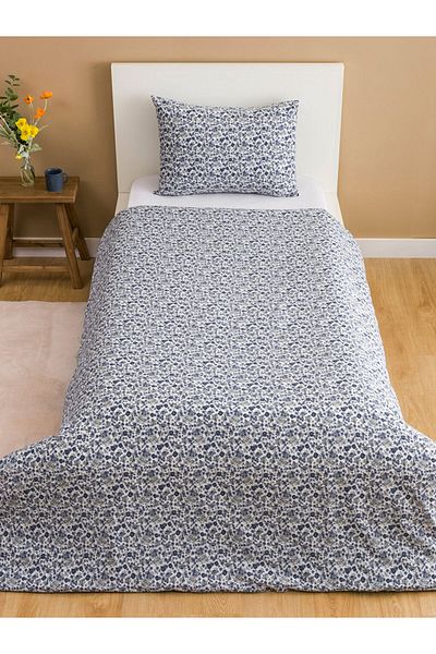 LC Waikiki New Season Flower Printed Single Duvet Cover Set - S5H722Z8