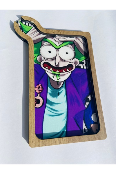 Chase Joker Rick Ahşap Tütün Tepsi
