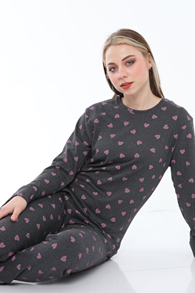 VariaMart ΚΑΛΟΚΑΙΡΙΝΟ ΣΕΤ ΠΙΤΖΑΜΑ ΜΑΚΡΥΜΑΝΙΚΟ