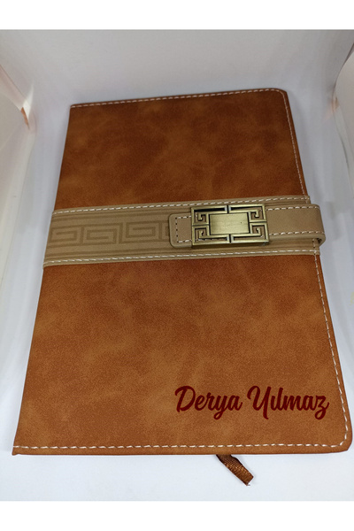 Utopia Kişiye Özel Ajanda, İsme Özel Ajanda, Çizgili Süresiz Planlayıcı Ajand...