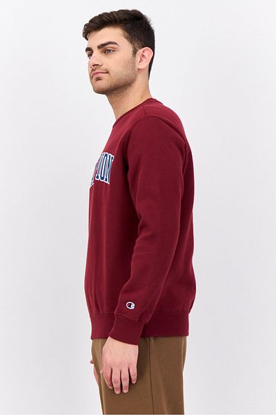 Champion Men Sportswear Fit Long Sleeve Outdoor Sweatshirts, Burgundy