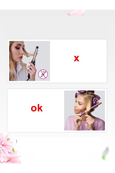 Transformacion Набір гребінців товщиною 18 мм - 10 штук бігуді для волосся 721386