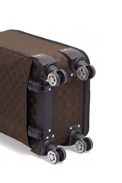 Trg Polo ES POLO TRIP E.s.ç Kasnaklı Küçük (Kabin) Boy Kumaş Valiz Bavul