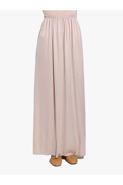 DAKKA KADİMA Two Piece Beige Jarsel Lace Prayer Dress
