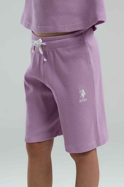 U.S. Polo Assn. 4-15 ani Licențiat Us Polo ASSN Fete Team-Liliac
