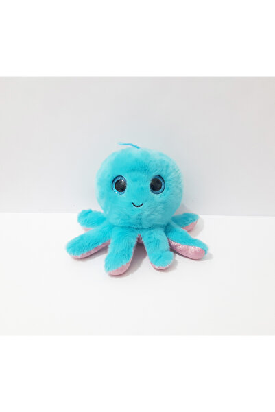 renkli çiçekler 15 سنتيمتر لطيف لعبة قطيفة صغيرة الأخطبوط هدية للأطفال