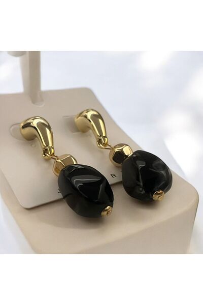 ZRA Gold Detailed Hurma Model Zra Earrings