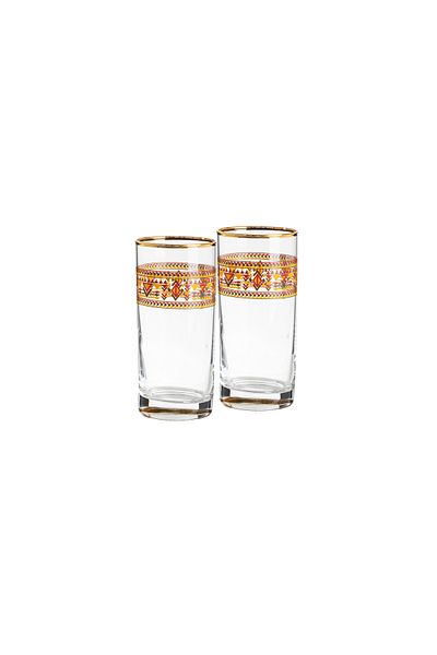 Dania Glass Cups Set 6 Pcs Heritage Design
