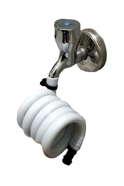 Demiray Hose Matic WC Matic Foldable Hose White Color
