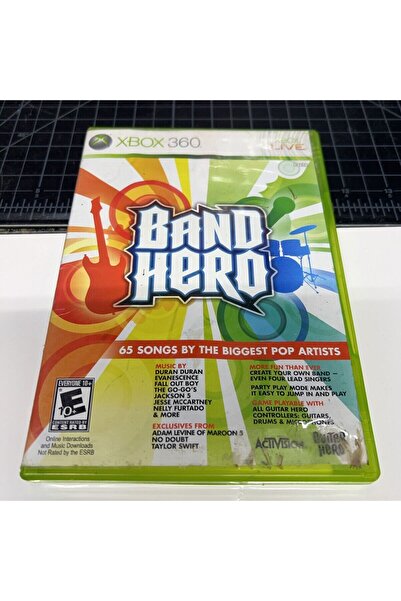 activisions xbox 360 band hero