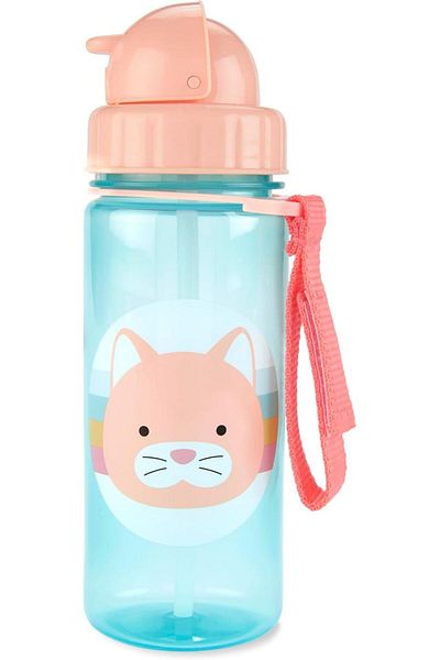 Skip Hop Cat with Straw Drinker