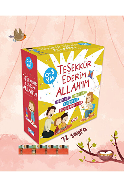 Gülce Kitap Teşekkür Ederim Allahım Set (4 Kitap)