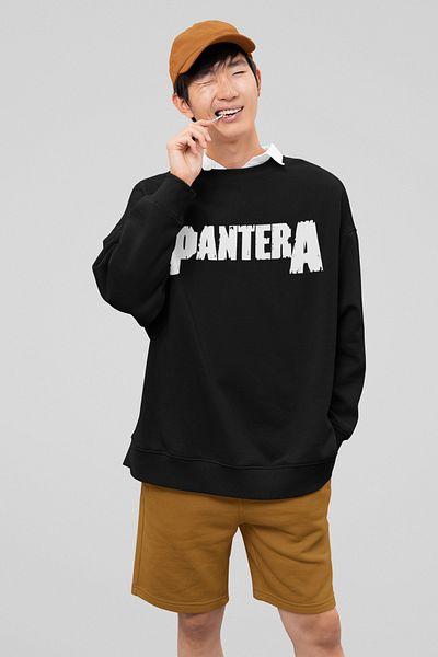 SEVBANO Pantera Vulgar - Unisex Oversize Music Group Sweatshirt