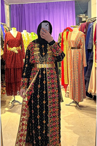 ABAYLAR Siyah kaftan