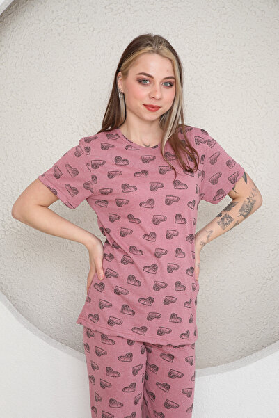 FAMES PİJAMA ΚΟΝΤΟΜΑΝΙΚΙ ΚΑΛΟΚΑΙΡΙΝΗ ΠΙΤΖΑΜΑ