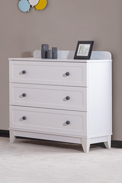 Setay Şifonyer, Berlin 3 Çekmeceli Şifonyer - Gri