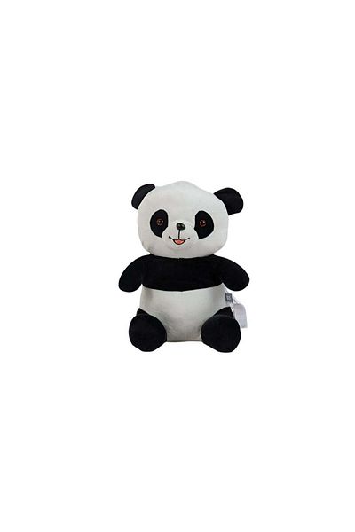 the midi Forest Carnival Sitting Panda Plush Toy - Lovable Panda Doll for Kids
