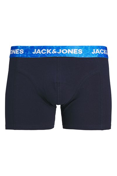 Jack & Jones Luca - Ανδρικό μπλε λογότυπο Single Boxer