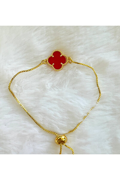 ANGELSS JEWELLERY سوار قابل للتعديل من ماركة Red Gold Clover موديل Elevator (...