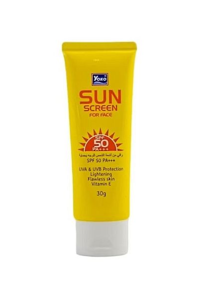 YOKO Sunscreen for face with SPF 50