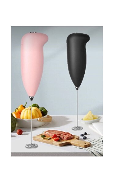 abnturk Pratik Pilli Mini Mikser Kahve Süt Latte İçin Taşınabilir Karıştırma ...