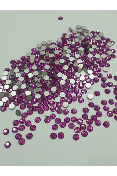 CRYSTALSHOP Originalni kamenčići za lepljenje - SS20 fuksija (50 GRAMA - 750 ...