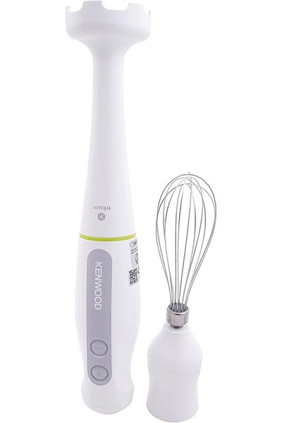 Kenwood Hand Blender, 600w, 0.5l, Adjustable Speed Control Plus Turbo Function, Hdp102wg, White