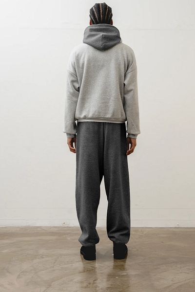 BSBSPOR Ultra Large Size Grey Anthracite Black Sweatpants - Men Women Unisex