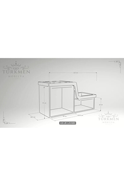 Türkmen yapı dekorasyon Abdest lavabosu saği çukur  Z/lavabo