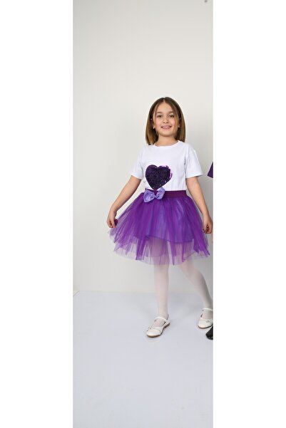 Ümiteks world of clothes Фіолетовий костюм для 23 квітня, комплект для дівчат...